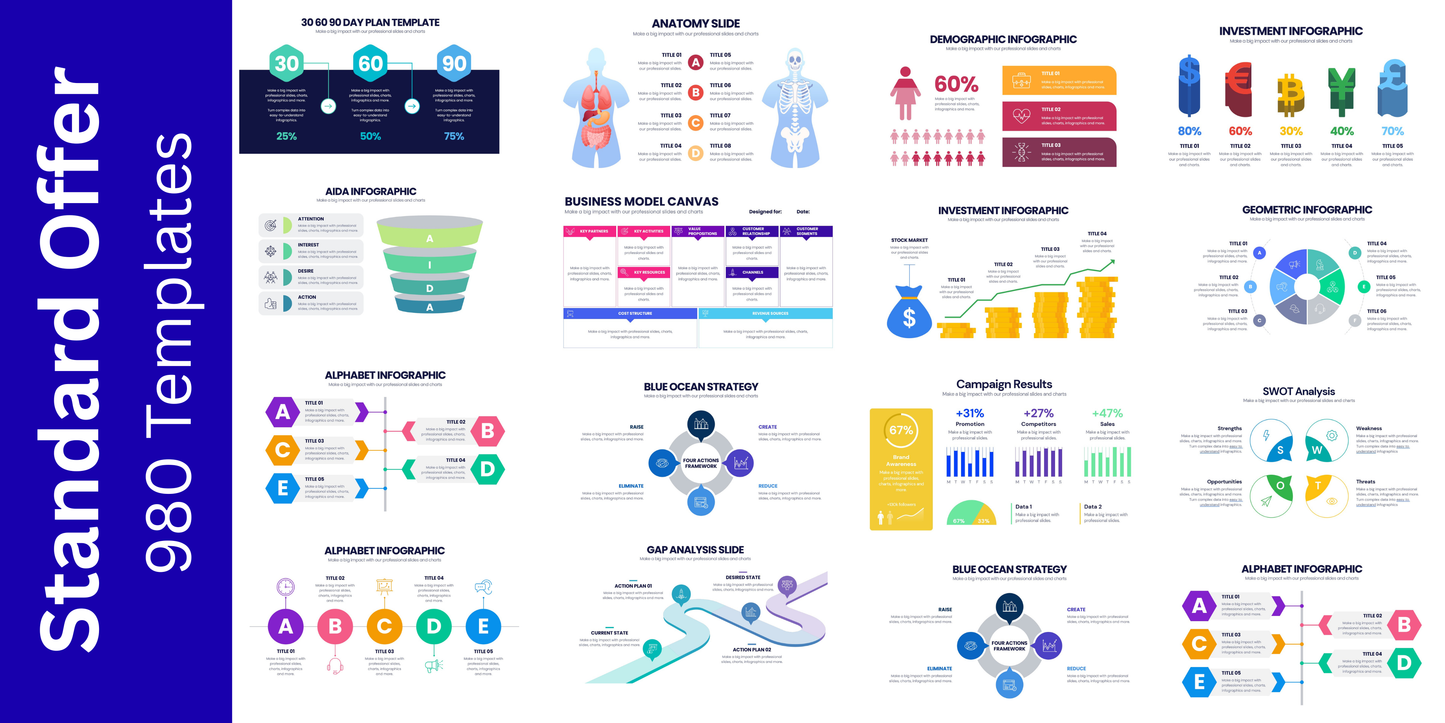 Slide Guru Standard Offer - 980 Templates